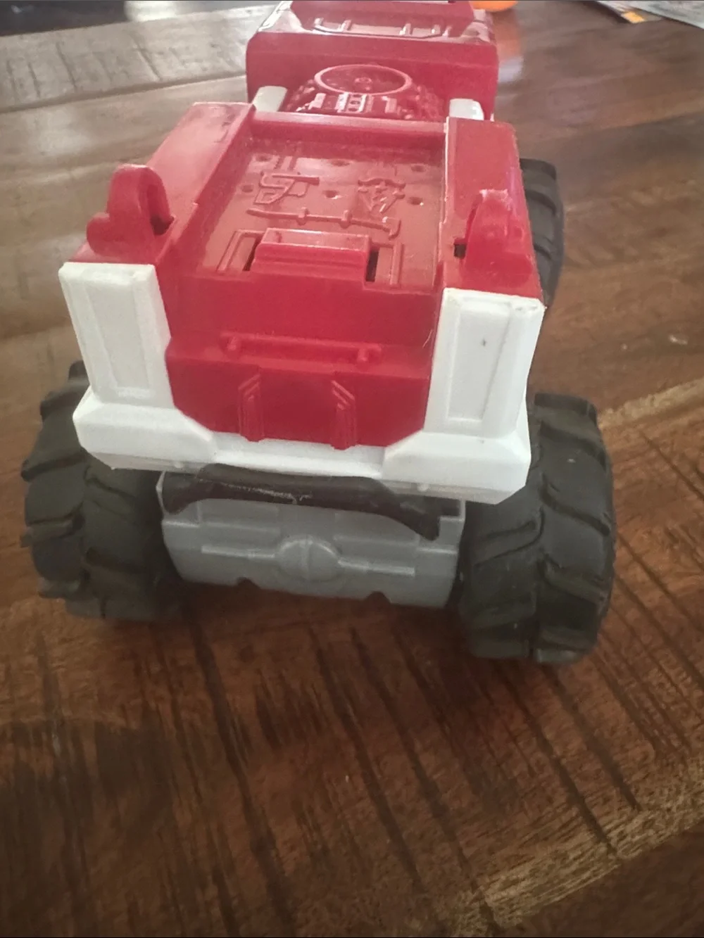 Hot wheels fire truck